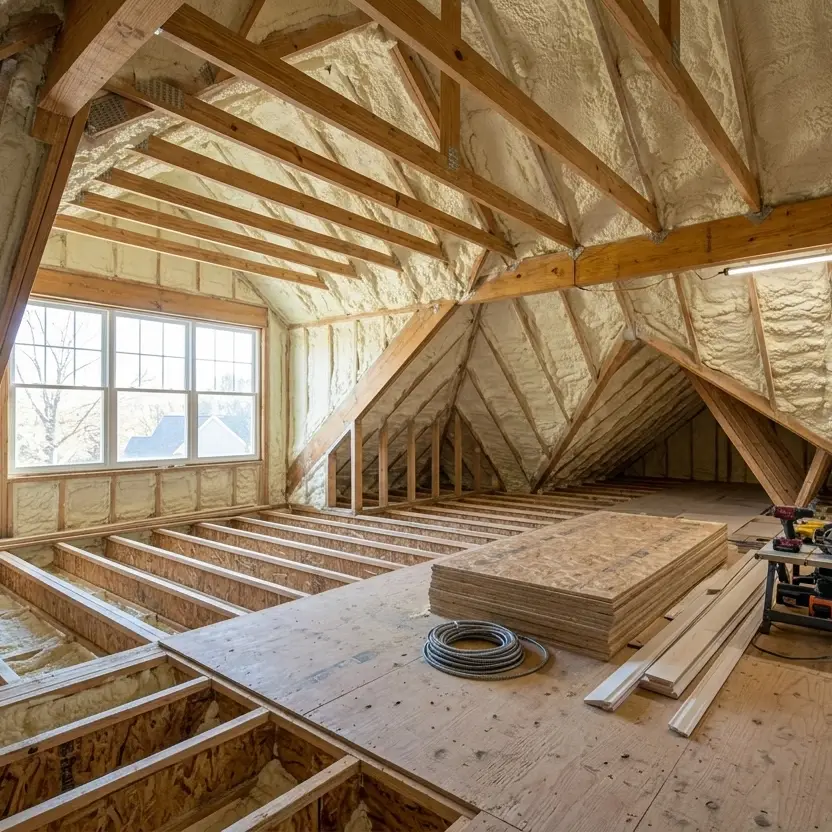 Travaux d'isolation à Seraing