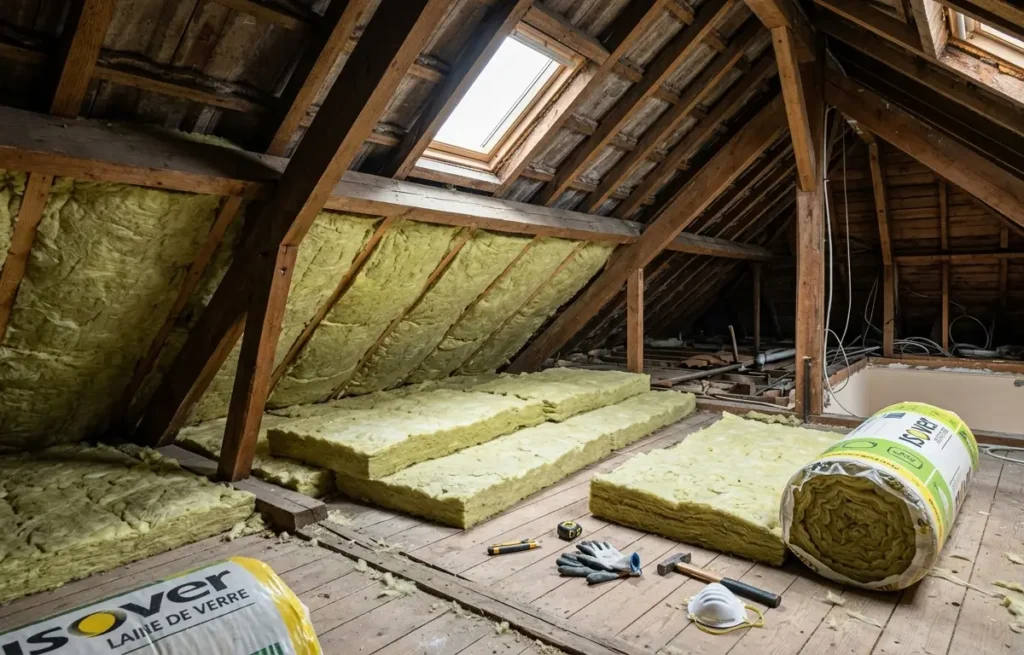 Travaux d'isolation à Seraing par Menuiserie Martin